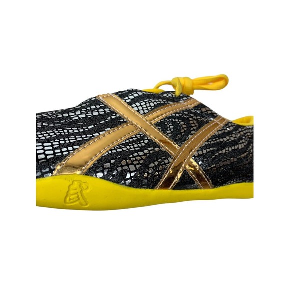 Budosaga Wushu Routine Competition High Performance Shoes Black Metallic Women 7 - Picture 12 of 13